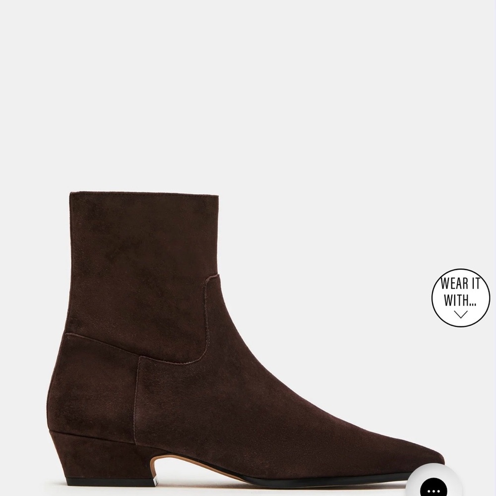 Steve Madden Dusty Brown Suede Ankle Boot - 6.5